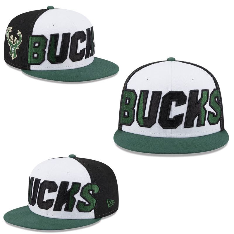 2024 NBA Milwaukee Bucks Hat TX20240226